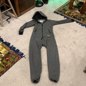 Size small polar piece onesie.
